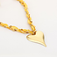 Ketting Hart Geel
