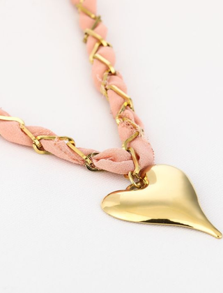 Ketting Hart Roze
