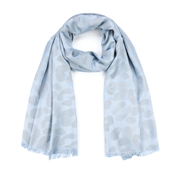 Sjaal Leo Blauw