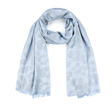 Sjaal Leo Blauw