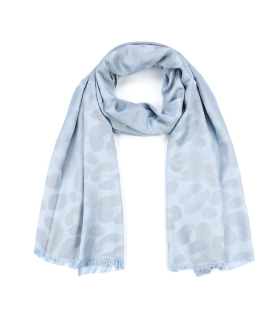 Sjaal Leo Blauw