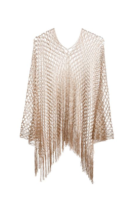 Poncho Bora Bora Goud
