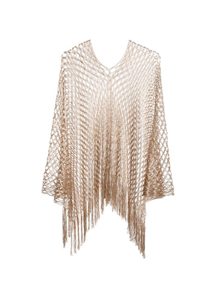 Poncho Bora Bora Goud