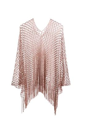 Poncho Bora Bora Rose Goud