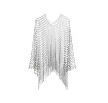 Poncho Bora Bora Zilver