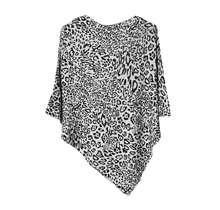 Poncho Leo Beige