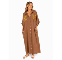 Jurk Tosca Bruin