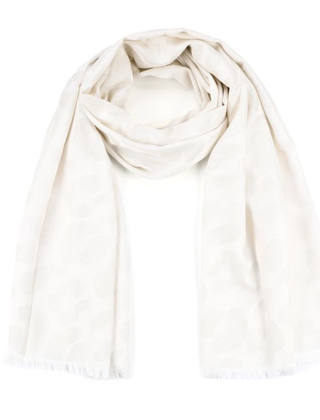 Sjaal Leo Off-white
