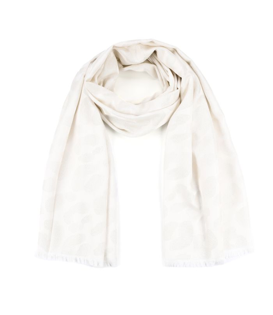 Sjaal Leo Off-white