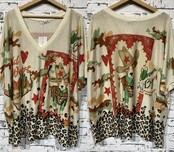 Top Lurex Panter