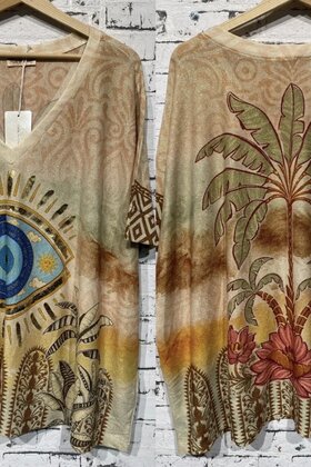 Top Lurex Oog