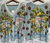Top Lurex Citroen