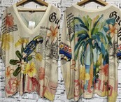 Top Lurex Papegaai