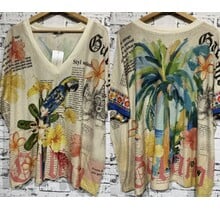 Top Lurex Papegaai