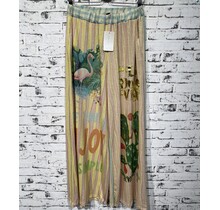 Broek Lurex Flamingo