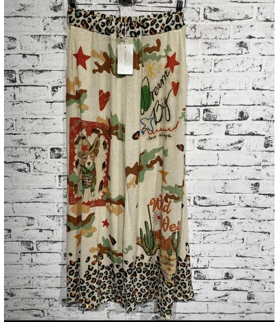 Broek Lurex Panter