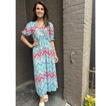 Jurk janne Blauw
