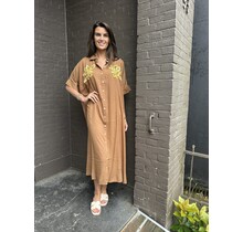 Jurk Tosca Bruin
