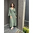 Jurk Wafel Groen