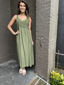 Jurk Verde groen