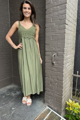 Jurk Verde groen