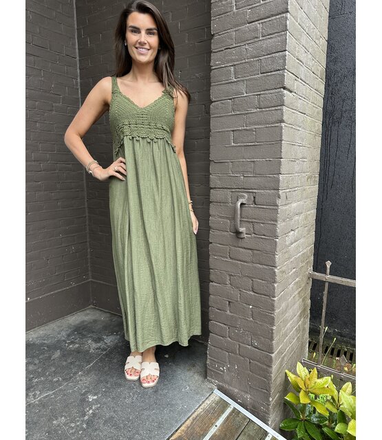 Jurk Verde groen