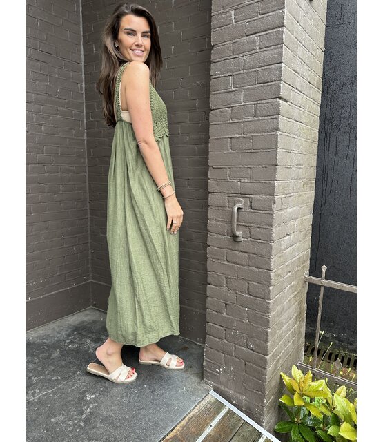 Jurk Verde groen