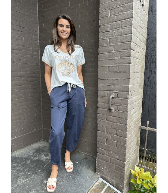 Broek Christel Donker Blauw