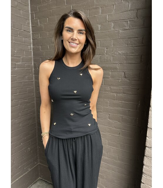 Top Summer Hart Zwart