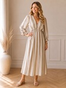 Jurk Peggy Taupe