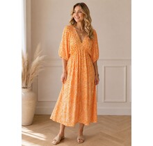 Jurk Leopard Oranje