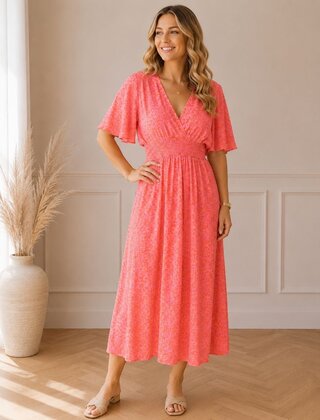 Jurk Leopard Roze