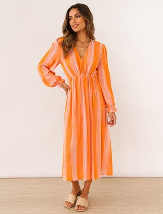 Jurk Peggy Oranje