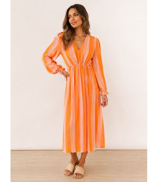 Jurk Peggy Oranje
