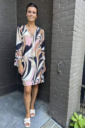Jurk St. Tropez roze