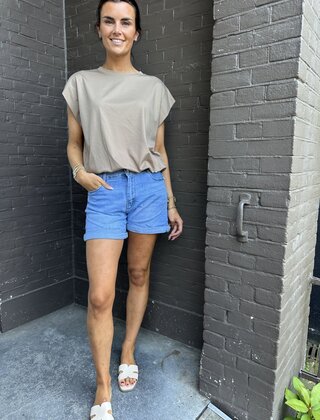 Top Balloon taupe
