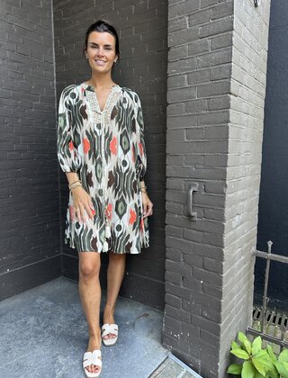 Jurk Boho groen