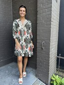 Jurk Boho groen