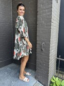 Jurk Boho groen