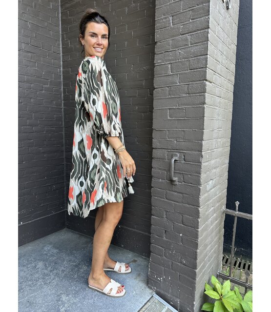 Jurk Boho groen