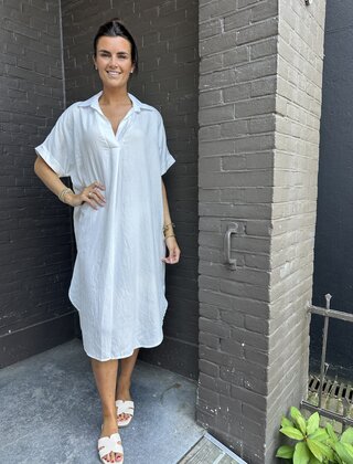 Jurk Mariska wit
