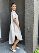 Jurk Mariska taupe