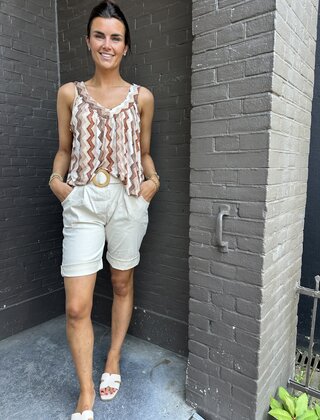 Short Ciska beige