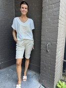 Short Sascha beige