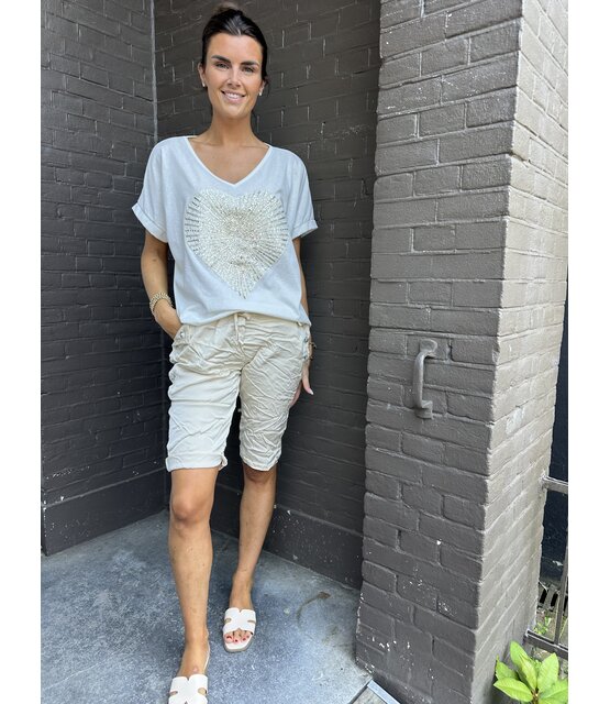 Short Sascha beige