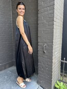 Jurk Stella schelp zwart