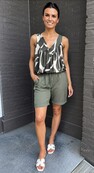 Top travel Iris groen