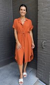 Jurk Sonja Terracotta