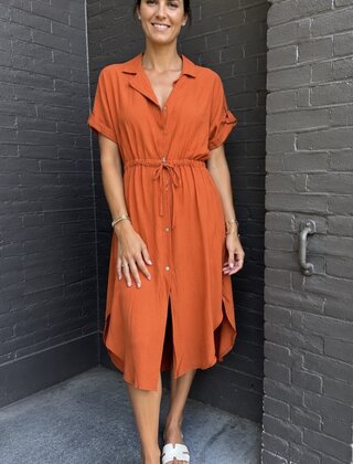 Jurk Sonja Terracotta
