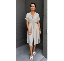 Jurk Sonja taupe